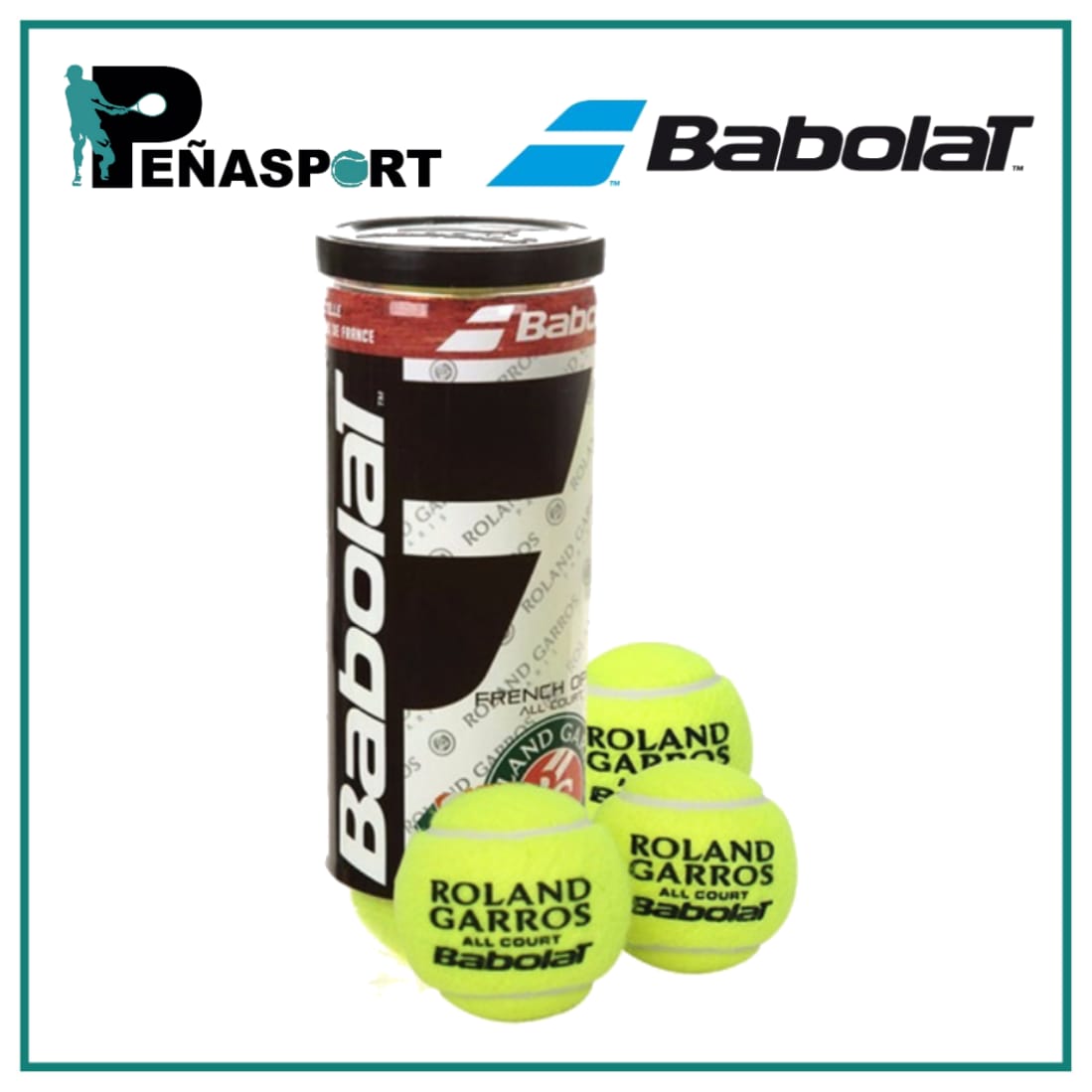 Pelota Babolat Roland Garros